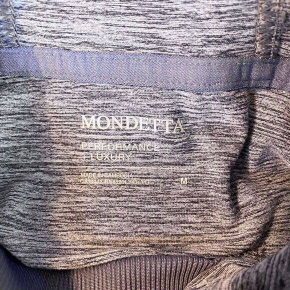 Mondetta Womens Luxury Hoodie Performance Pullover stretch Purple Gray Medium - Picture 7 of 9